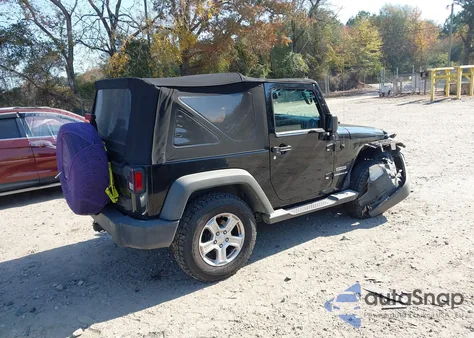 2013 Jeep Wrangler Sport from USA, damaged, VIN 1C4AJWAGXDL670501